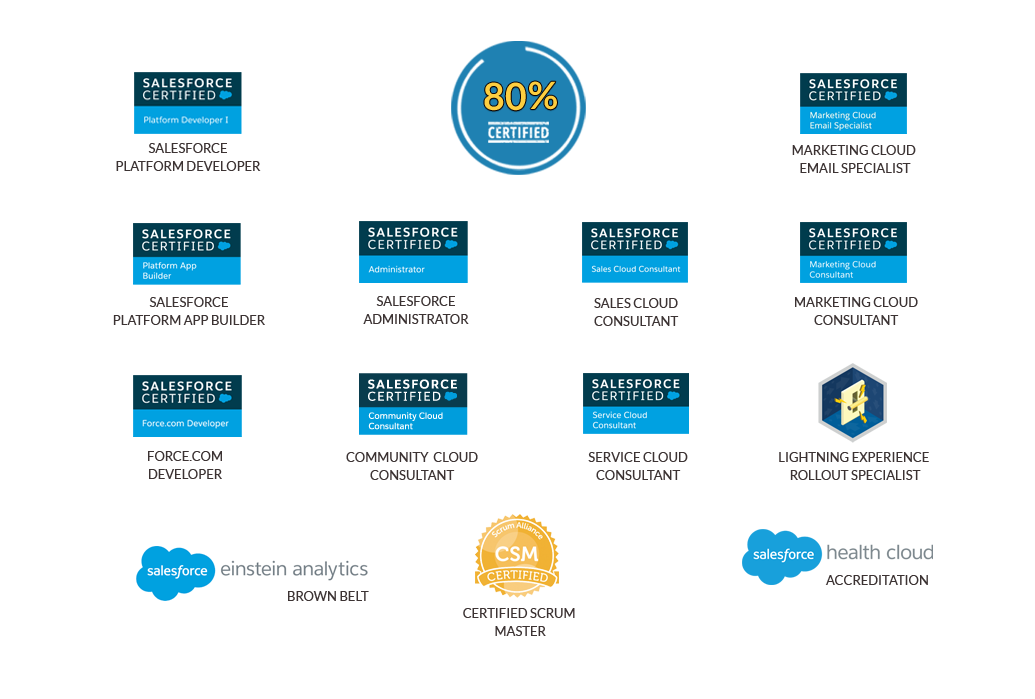 Certified Salesforce Team With Salesforce Accreditation